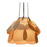 Magnifique lustre Uchiwa 'Ju Yon' par Ingo Maurer pour M Design, années 1970
