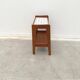 Side table in wood and ceramic, France 1950