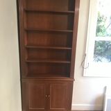 Meuble bibliothèque bois ancienne style Napoléon III