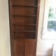 Antique wood bookcase furniture Napoleon III style