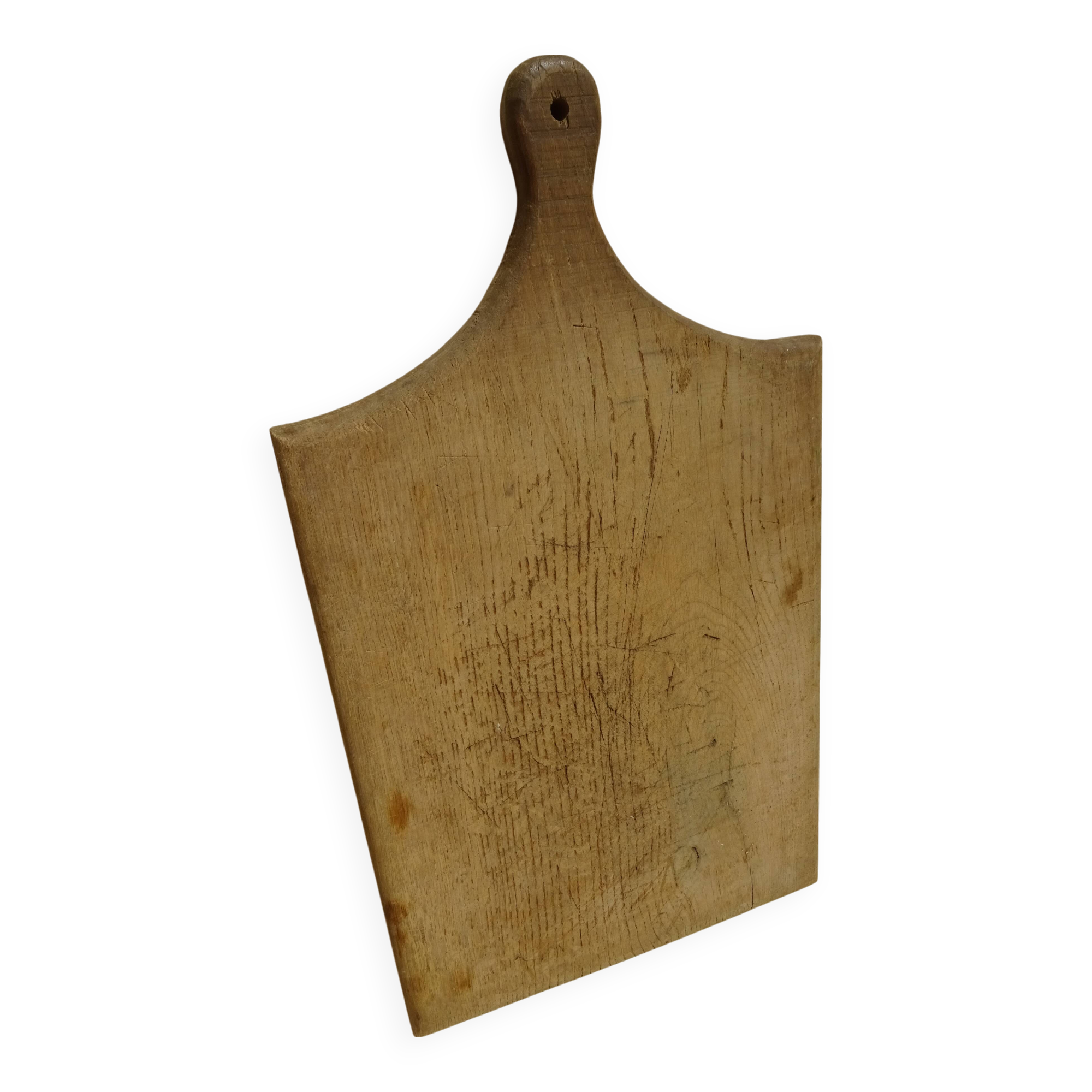 Old large cutting board 59 x 33 cm 3 kg