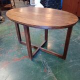 Art Deco oval coffee table