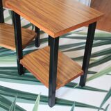 Modernist bedside tables/end tables