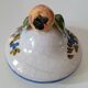 Small old earthenware spice pot