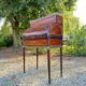 Elegant and rare Louis XVI period mahogany cylinder desk