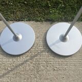Pair of IKEA Svirvel floor lamps