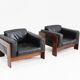 Vintage Knoll Bastiano Armchairs by Tobia Scarpa set of 2