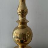 Antique candle holder in solid bronze