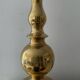 Antique candle holder in solid bronze