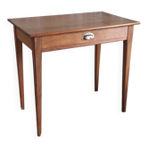 Bureau vintage en bois massif - mid. XXéme