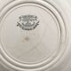 4 flat ironware plates "Louis XV" Gien 19th century