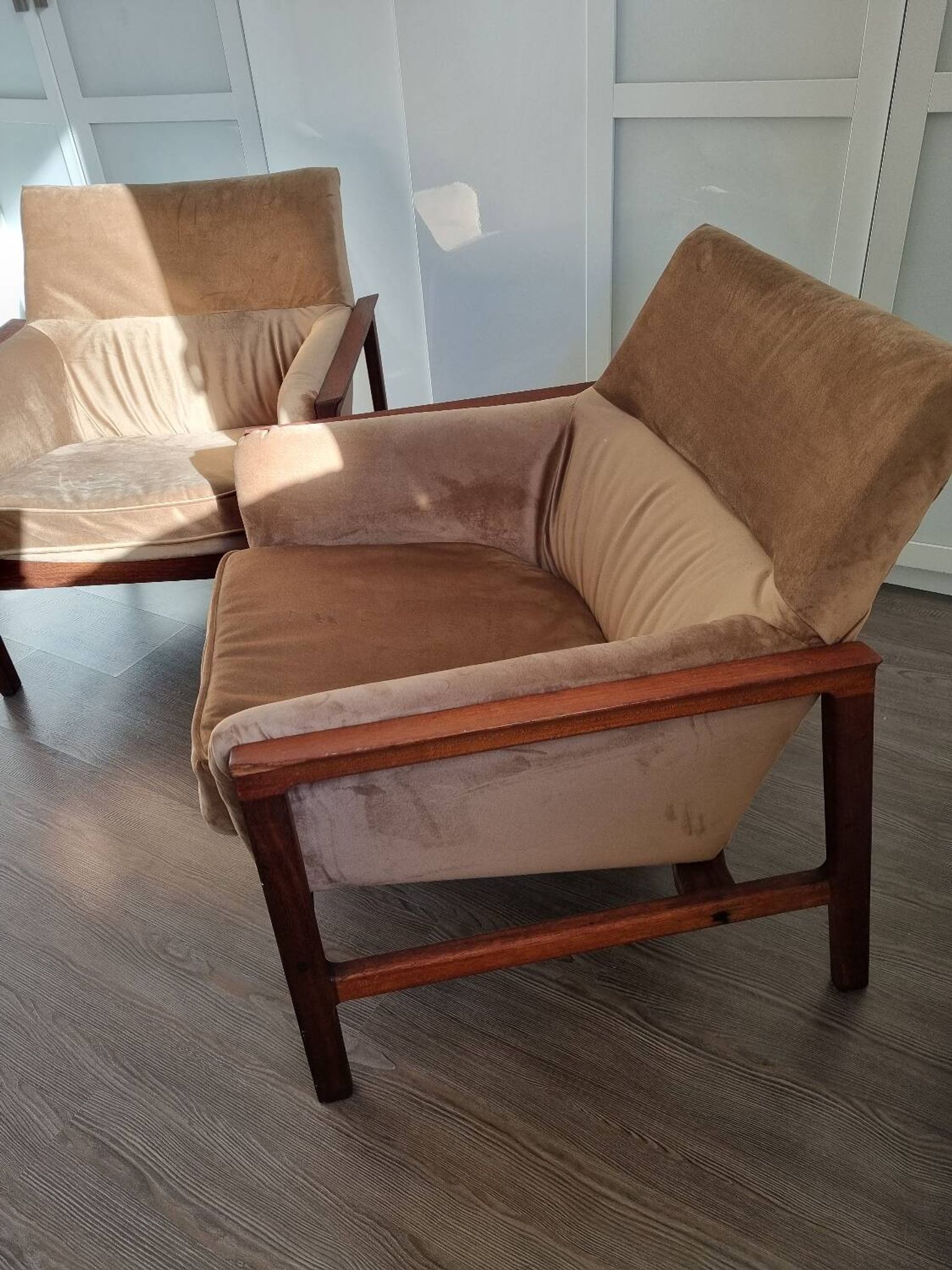 Pair of armchairs