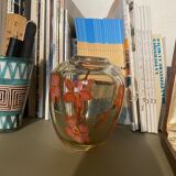 Vase en verre soufflé