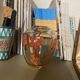 Blown glass vase