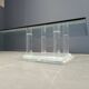 Table basse ou table d'appoint en lucite, années 1970