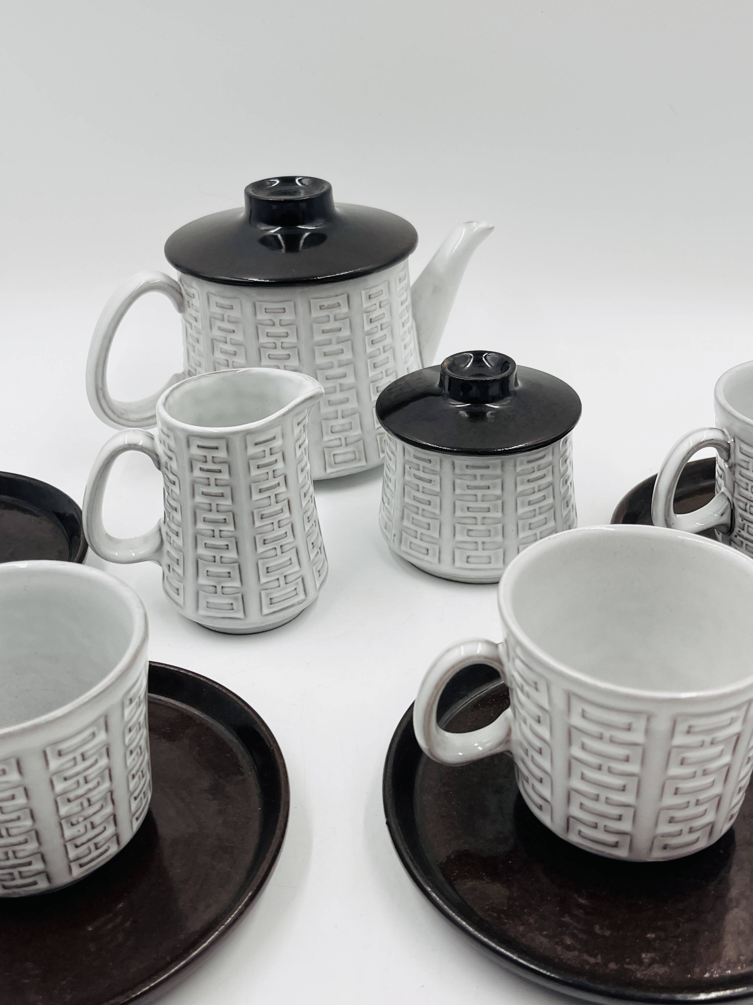 Ceramano Epsilon tea service by Karl Leutner