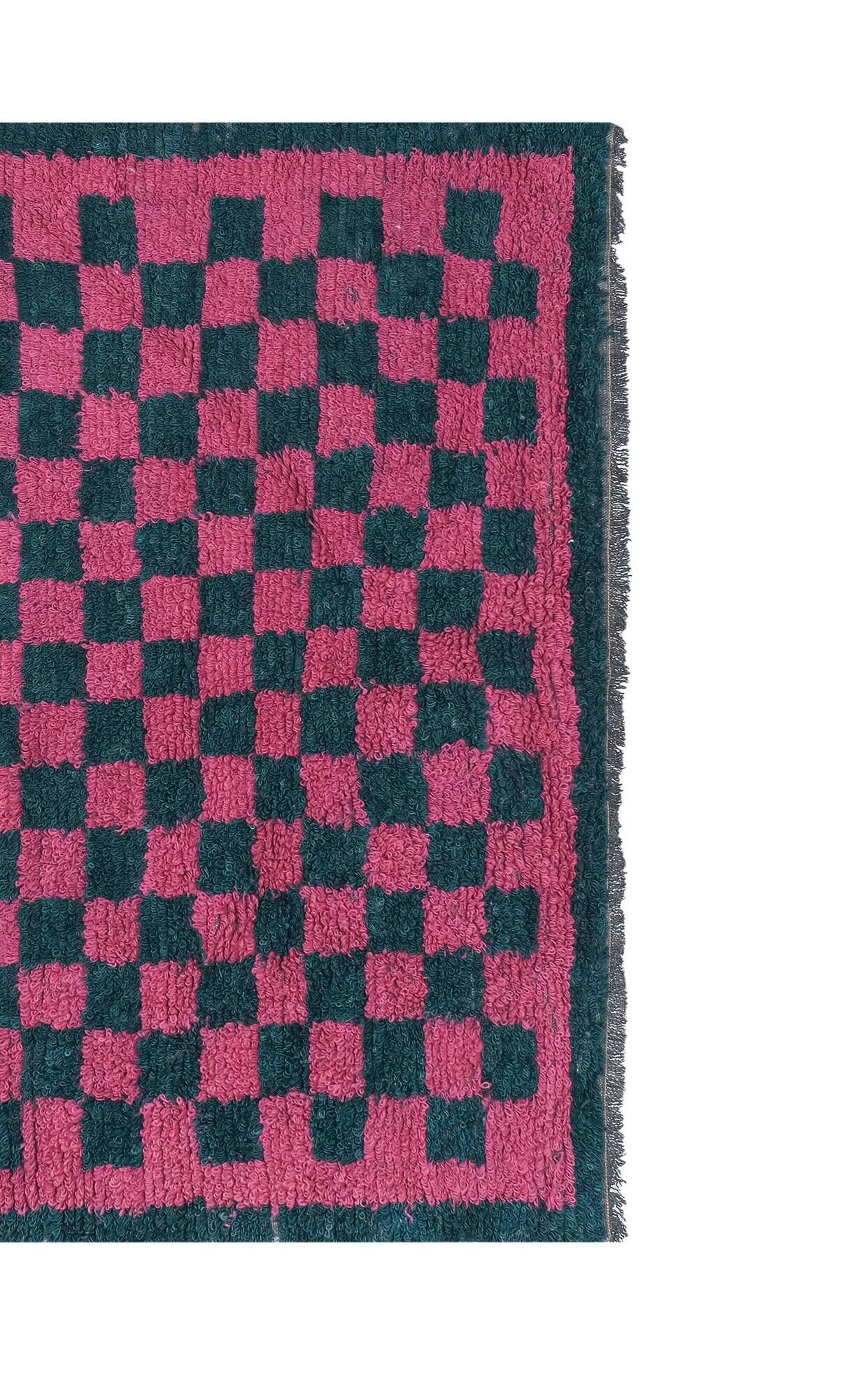 Vintage Turkish handmade rug 144x190 cm