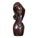 Wooden sculpture of a woman with a flower, 1970s