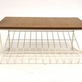 Scandinavian teak wall shelf, Sweden, 1960s