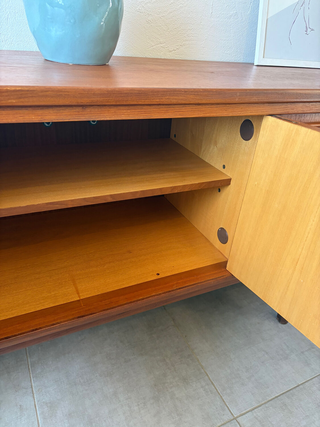 Scandinavian teak sideboard
