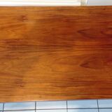 Ancienne table basse scandinave pieds fuseaux