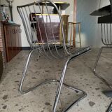 Metal basket chairs