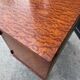 Mahogany veneered bedside table from the 1950s.
