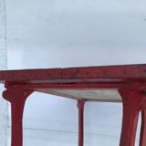 Side table red from China 50s