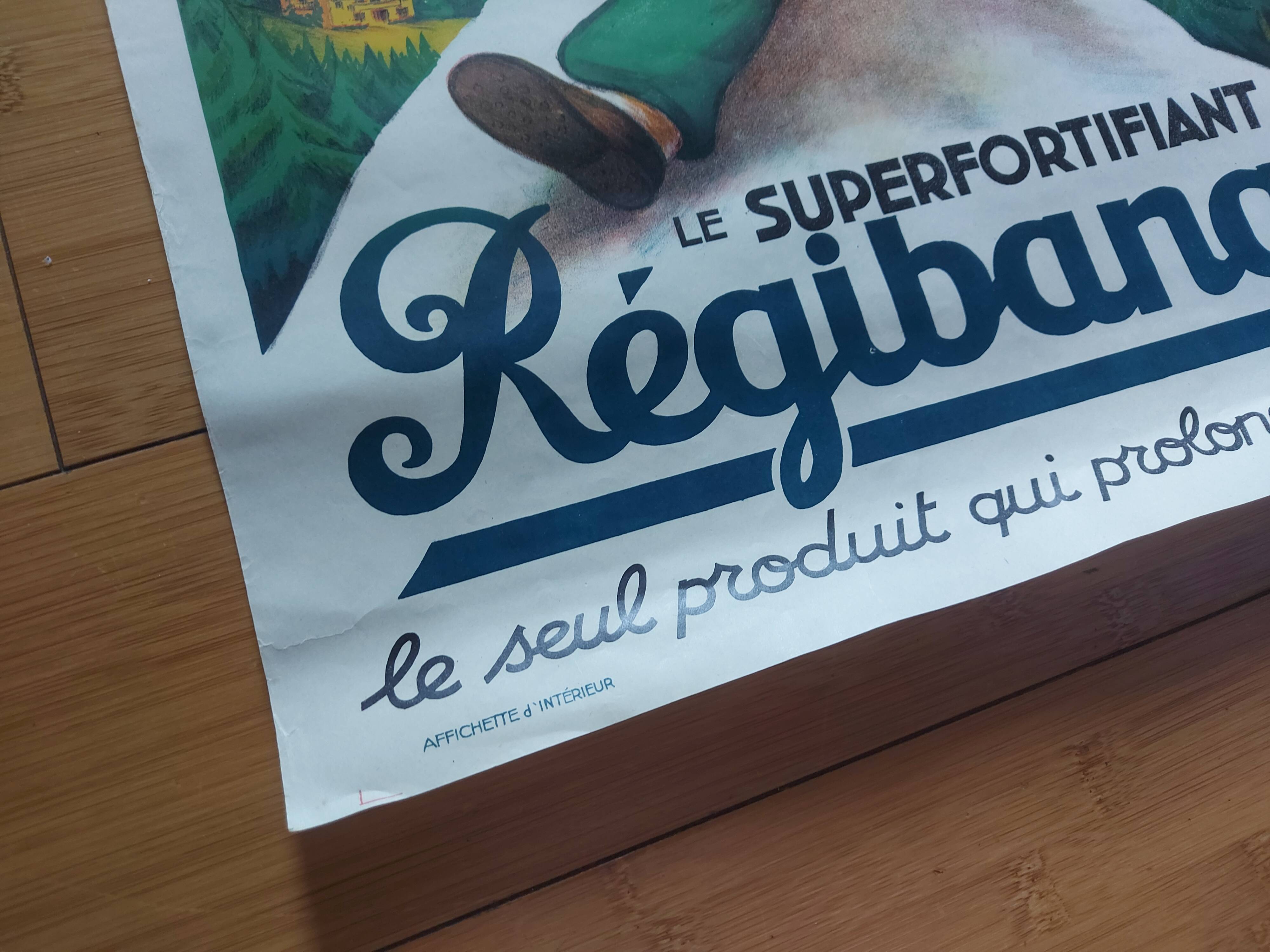 Lithographed poster chocolate Régibana
