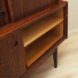 Buffet haut en palissandre, design danois, années 1960, designer : Johannes Andersen, fabrication : Skaaning Furnitu
