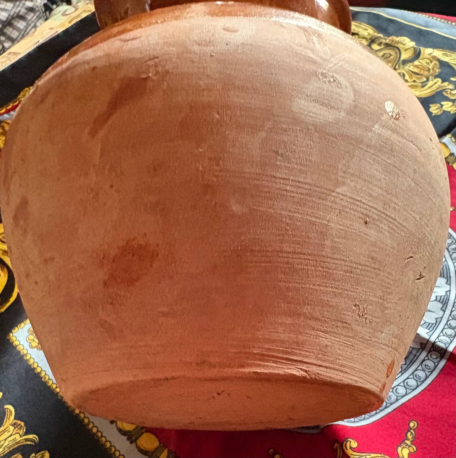 Terracotta jug