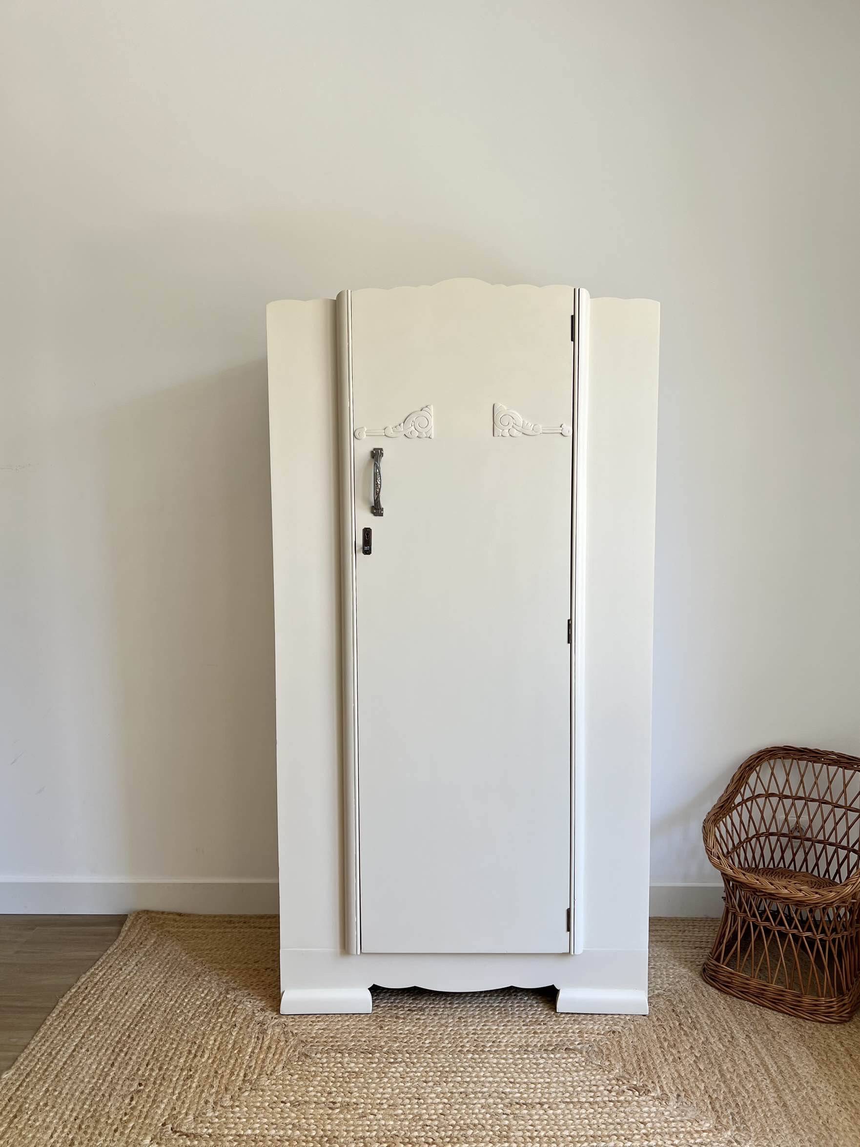 English Art Deco wardrobe