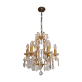 Bronze grapefruit chandelier