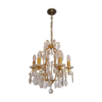Bronze grapefruit chandelier