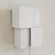 Geometric Square Wall Lamp By J.J.M. Hoogervorst For Anvia Nederland, The Netherlands, 1960S
