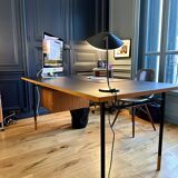 FINN JUHL NYHAVN DESK (LINOLEUM / WALNUT)