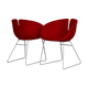 Fjord Chairs in Red by Patricia Urquiola for Moroso, 2002