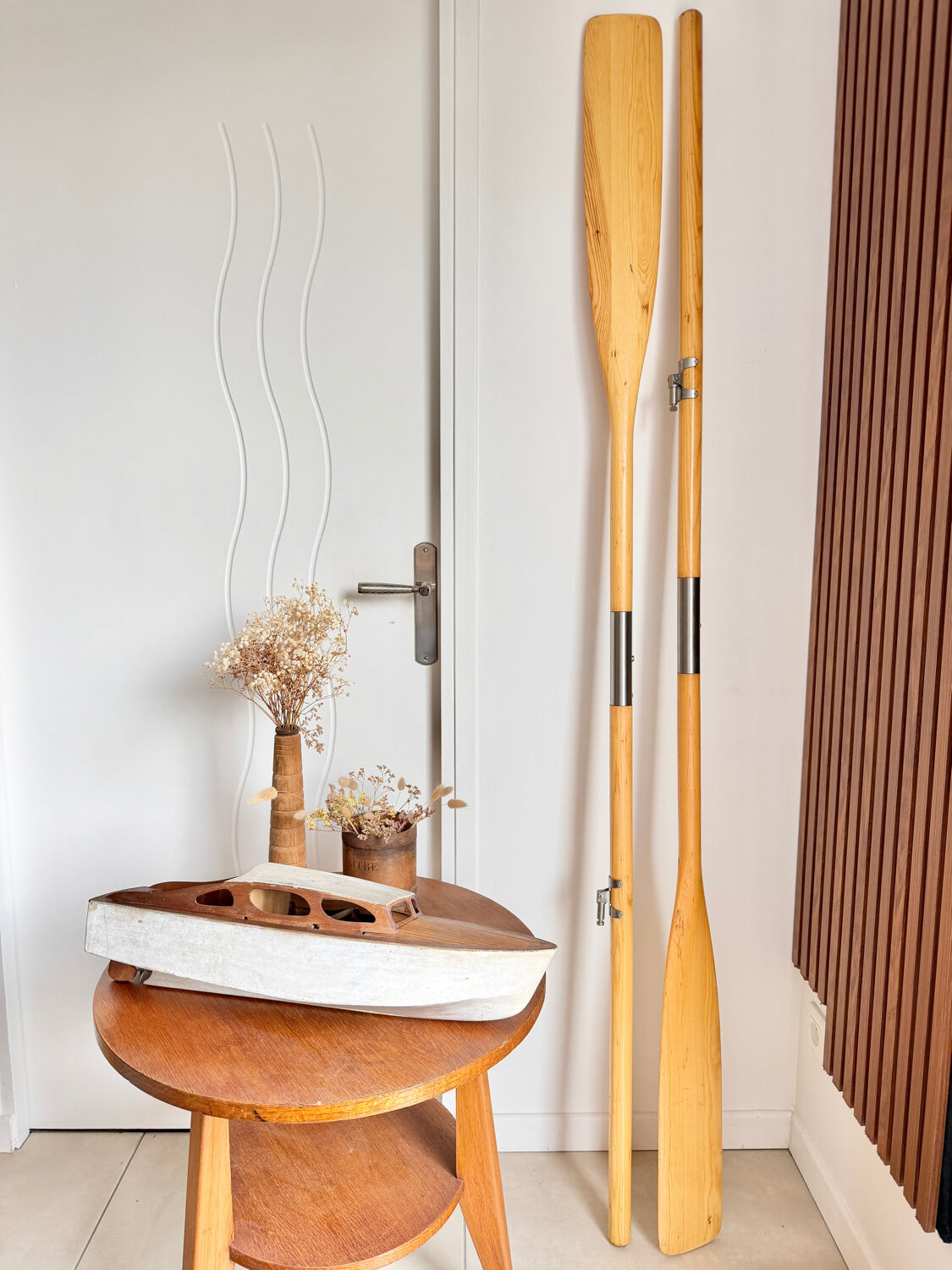 Wooden paddle pairs - Marine Decor / Seaside