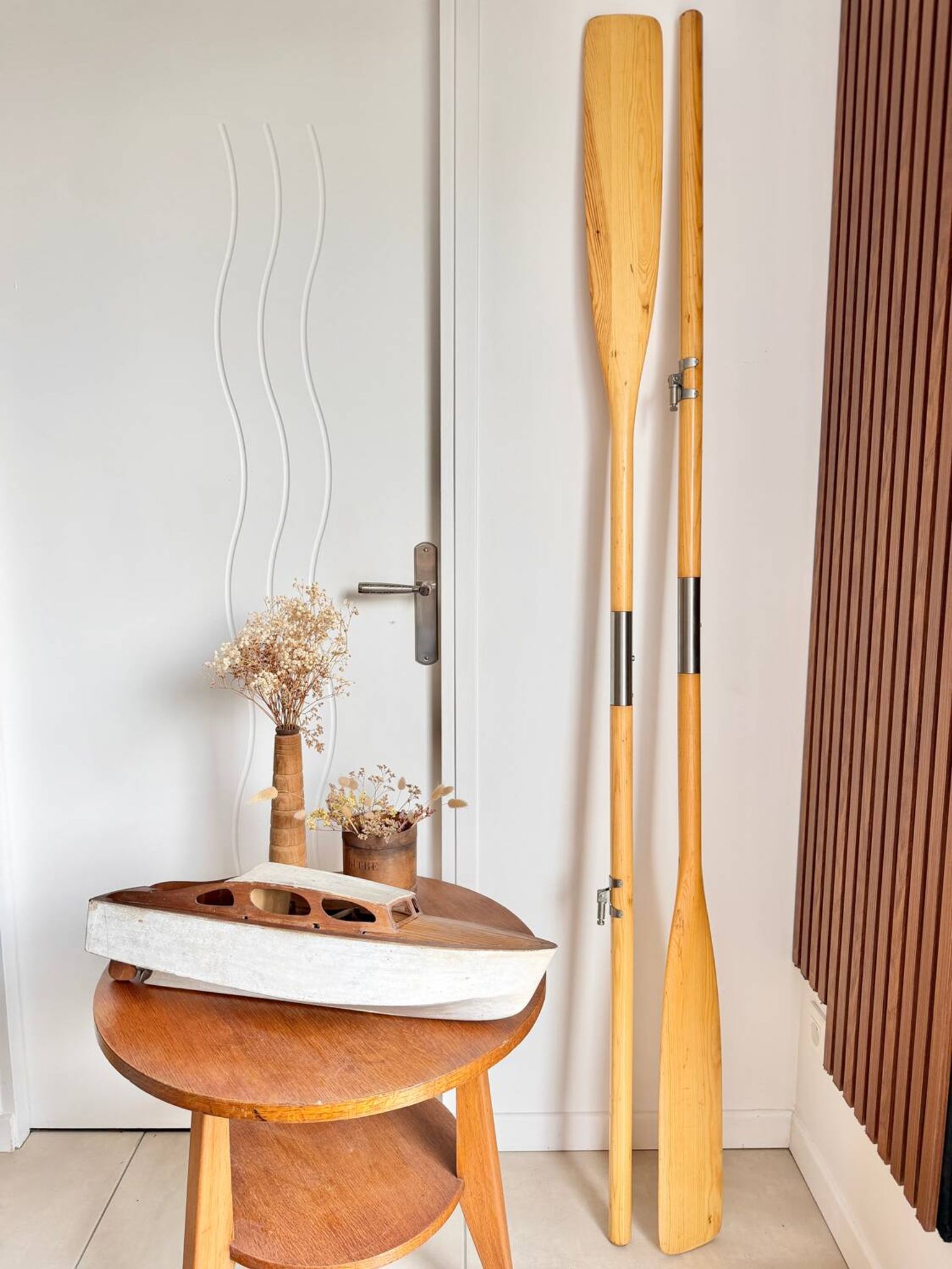 Wooden paddle pairs - Marine Decor / Seaside