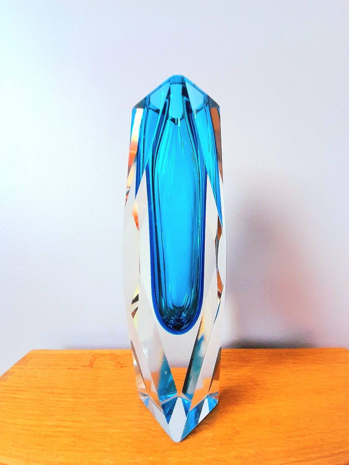 Flavio Poli vase, Murano 1970.