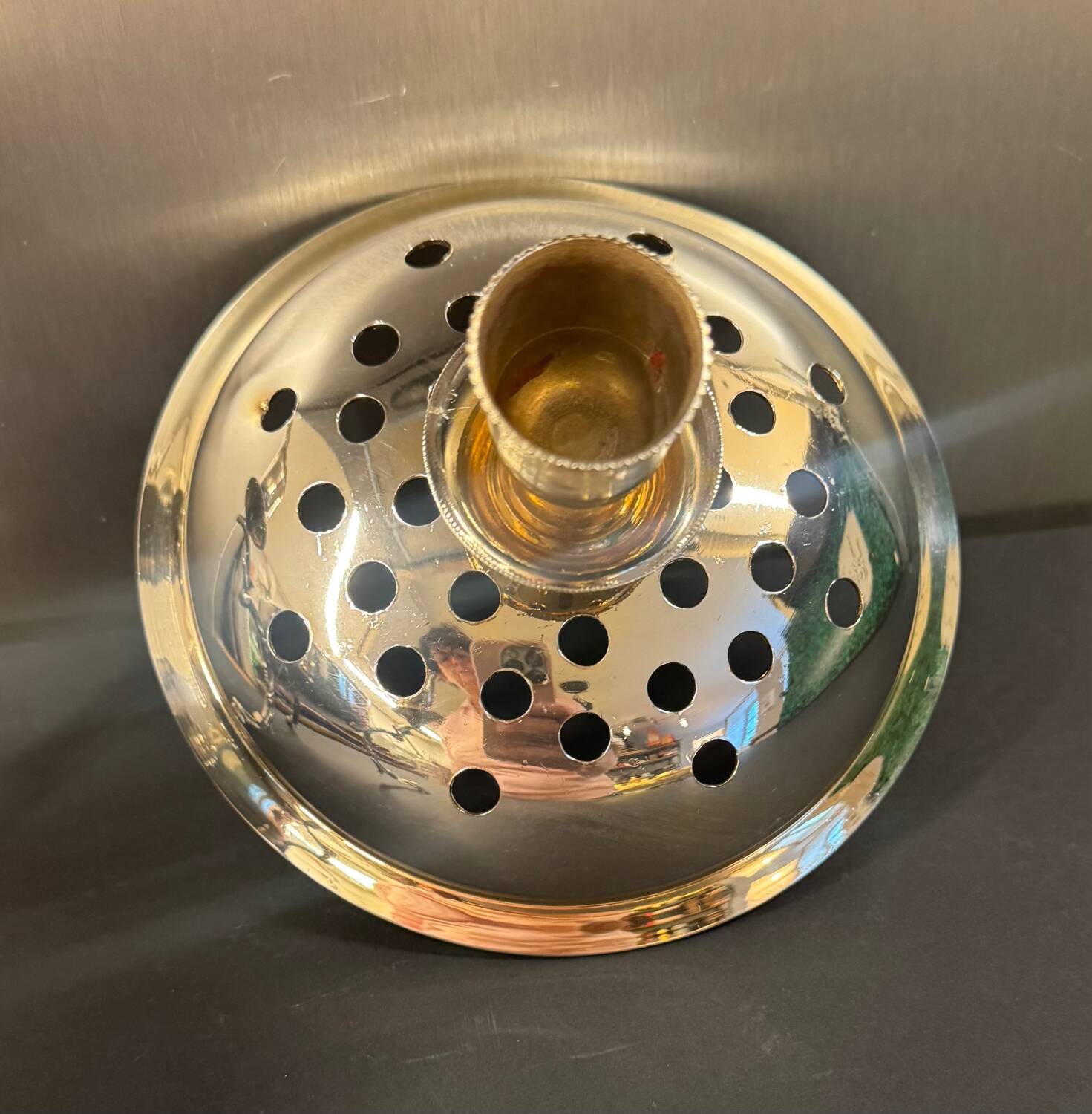 Four-armed, four-legged chandelier, mid-20th century