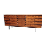 Swiss Form Scandinavian Sideboard in Rosewood from the 60s