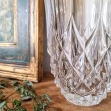 Val Saint Lambert crystal vase, 1950