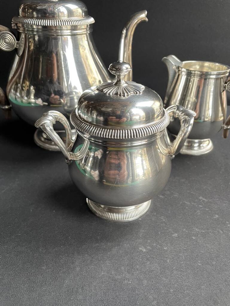 Gallia tea service by Christofle model Lauzin