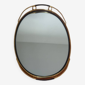 Plateau miroir vintage