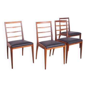 Chaises de Salle à Manger Mid-Century en Teck de McIntosh, 1960s, Set de 4