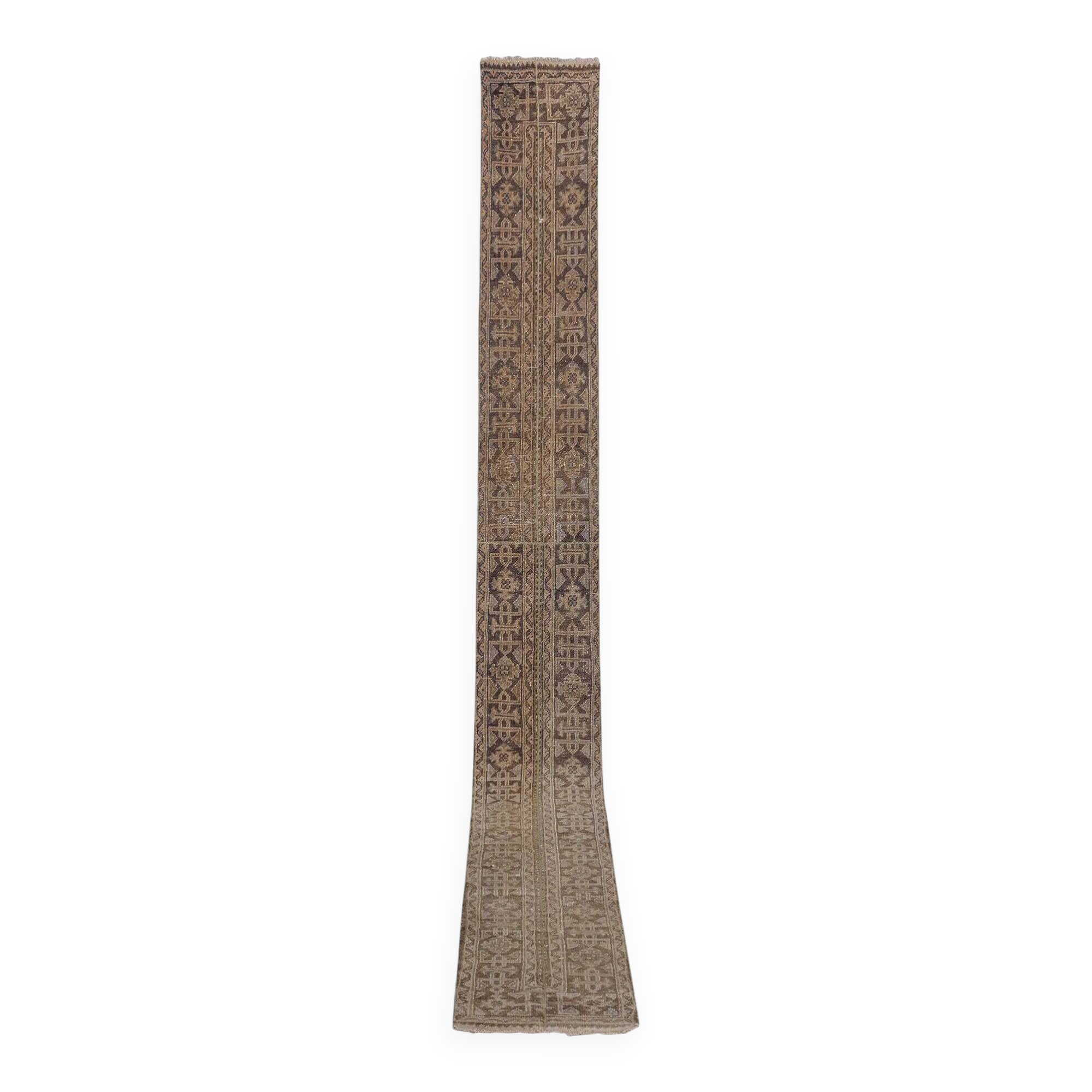 Tapis de couloir turc vintage 53x560 cm