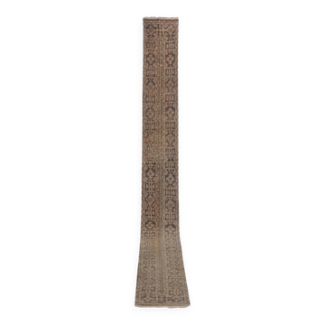 Tapis de couloir turc vintage 53x560 cm