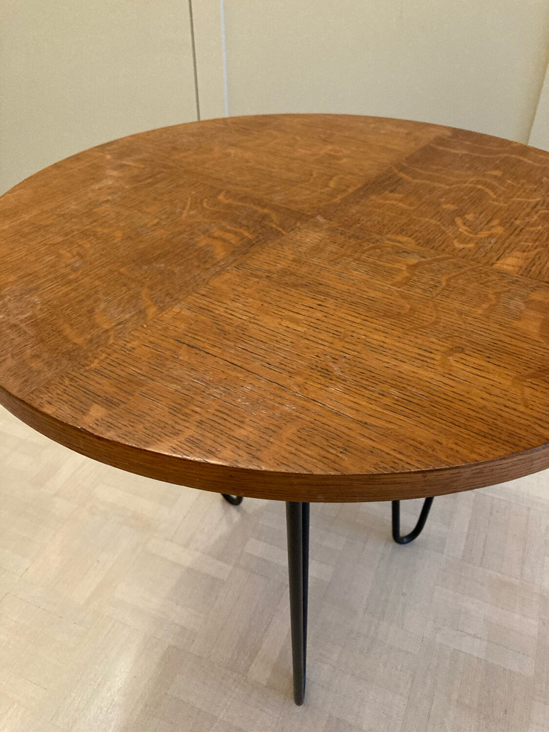 Vintage tripod coffee table