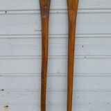 Pair of wooden paddles